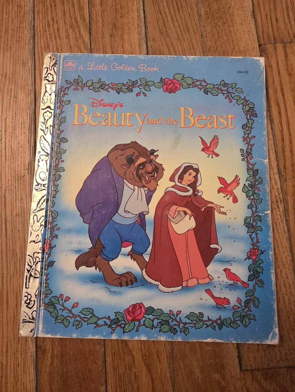 Disney's Beauty and the Beast Little Golden Book 1991 Classic Children's Story